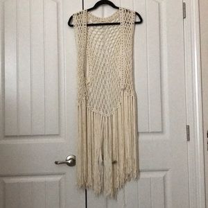 Macrame Festival Shawl